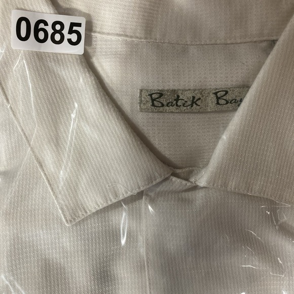 Batik Bay Mens 2XL Hawaiian Shirt White Tropical Short Sleeve Breathable‎ - Picture 12 of 12